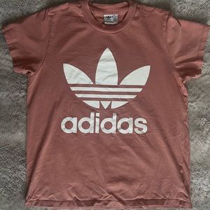 Oversized Adidas Logo Short Sleeve Shirt
